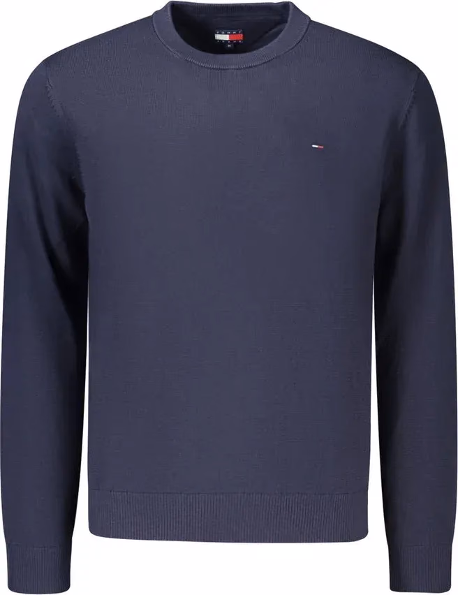 Tommy Hilfiger Blue Cotton Mens Knitwear