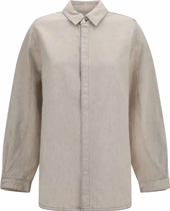 Jacquemus Beige Denim Shirt