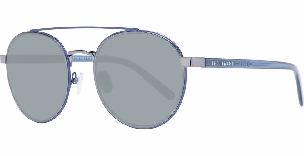 Ted Baker Blue Metal Sunglasses