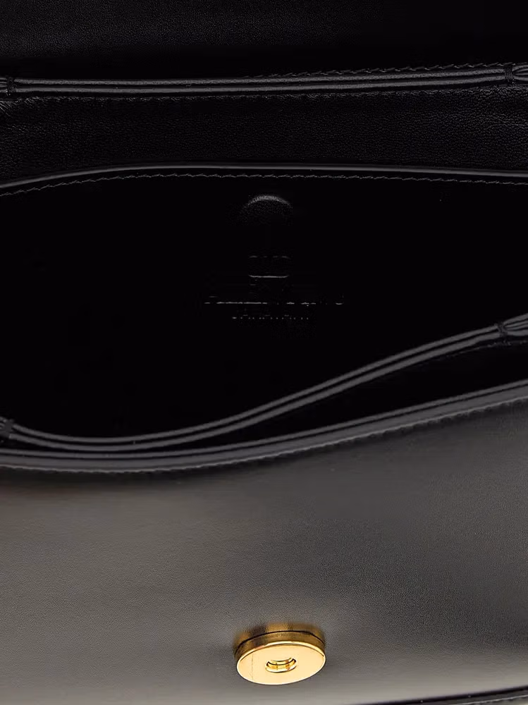 Valentino Garavani Black Calfskin Crossbody Bag