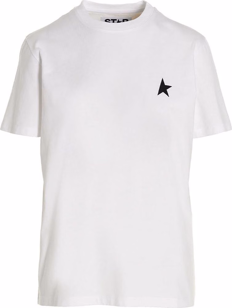 Golden Goose White Cotton T-Shirt