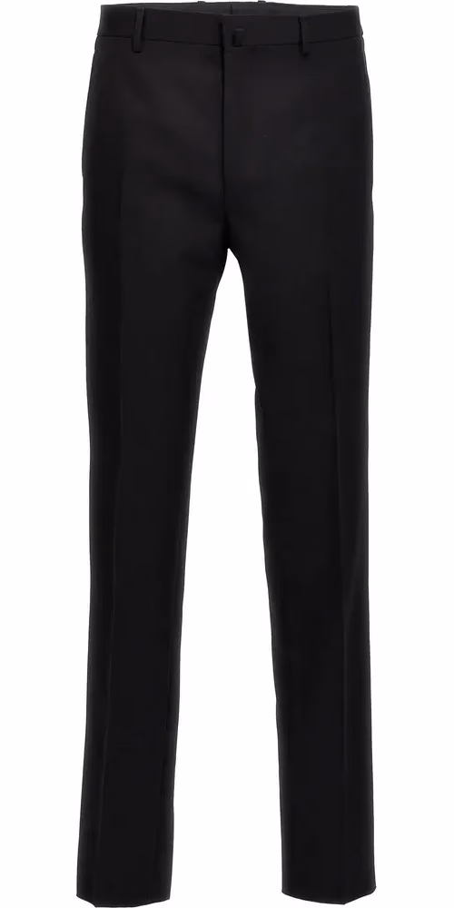 Lanvin Black Wool Dress Pants