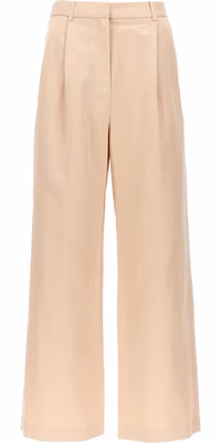 Multicolor Cotton Casual Pants
