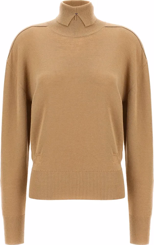 Burberry Beige Wool Cardigan