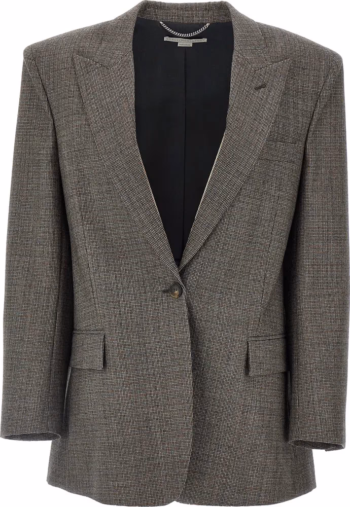 Stella McCartney Gray Wool Blazer