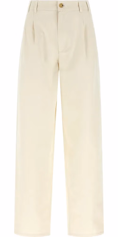 A.P.C. Beige Cotton Casual Pants