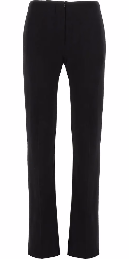 Sportmax Black Viscose Casual Pants