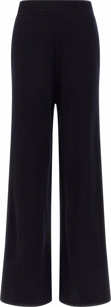 Max Mara Blue Cashmere Casual Pants