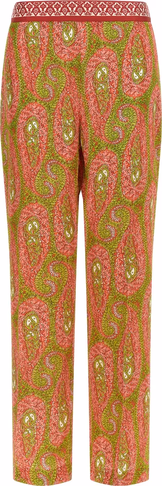 Etro Multicolor Polyester Pants