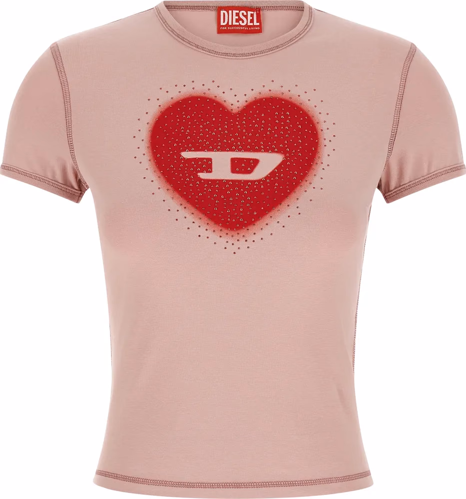 Diesel Multicolor Cotton T-Shirt