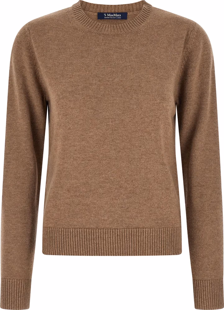 'S Max Mara Brown Wool Cardigan
