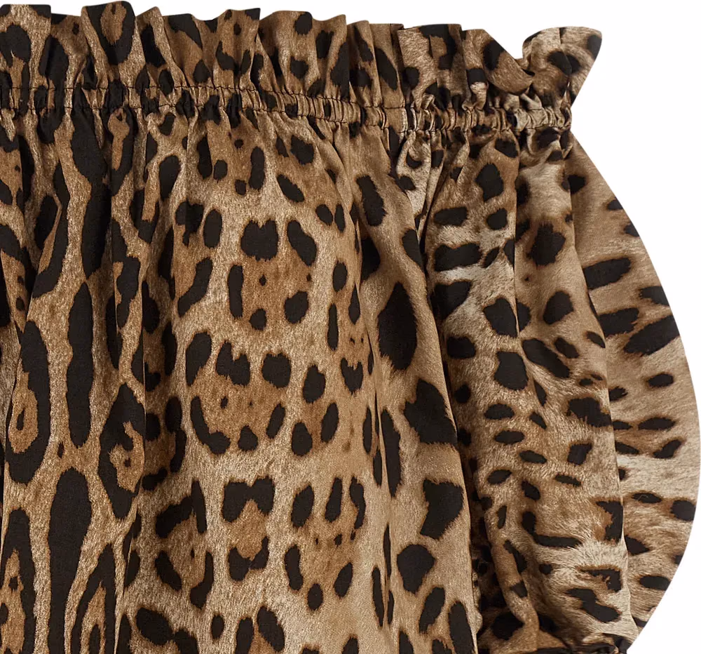 Dolce & Gabbana Brown Cotton Shirt
