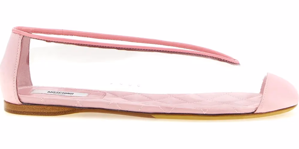 Moschino Multicolor Pvc Ballet Flats