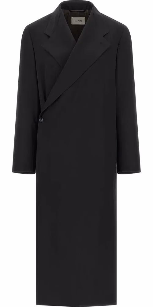 Lemaire Blue Wool Coat