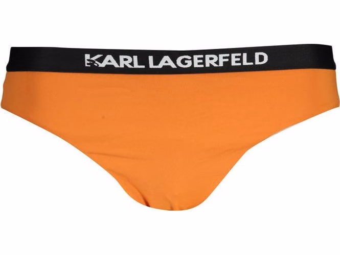 Karl Lagerfeld Arancione Poliammide Woman Swim Brief