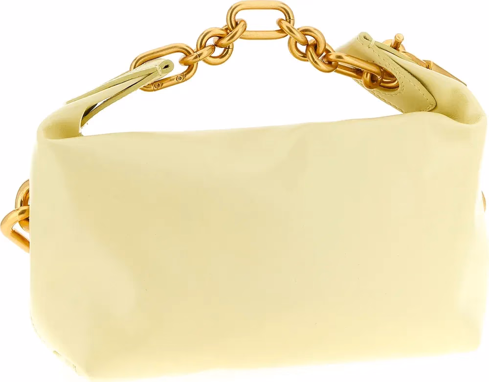 Balmain Bicolor Calfskin Handbag