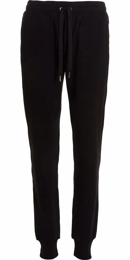 Dolce & Gabbana Black Cotton Joggers (Workout Pants)