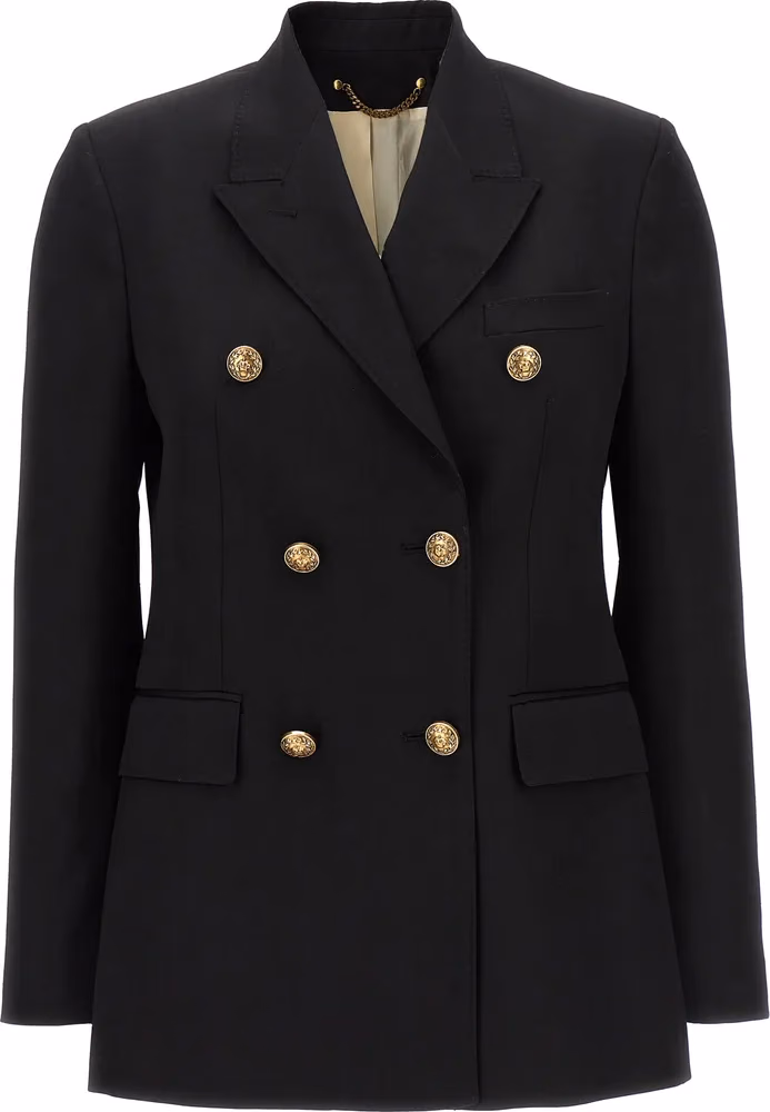 Golden Goose Black Virgin Wool Blazer