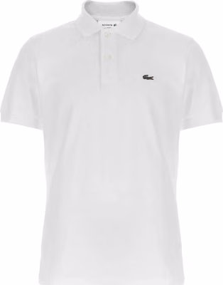 White Cotton Polo Shirt