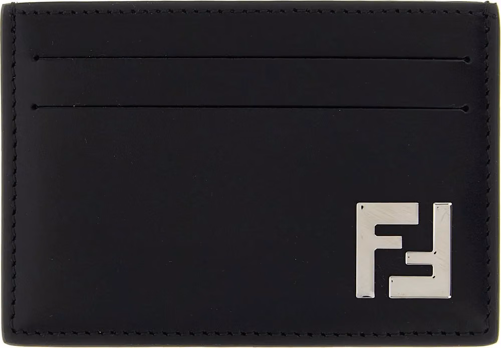 Fendi Black Calfskin Cardholder