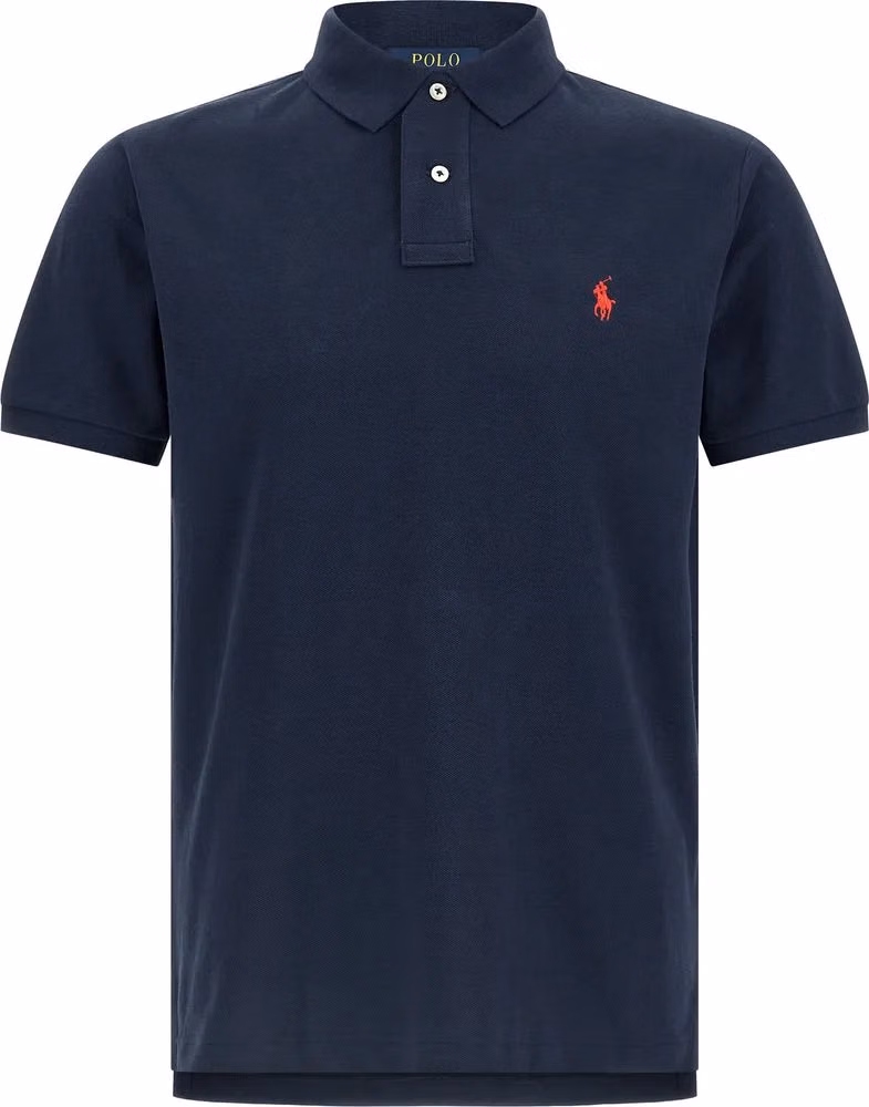 Polo Ralph Lauren Blue Cotton Polo Shirt