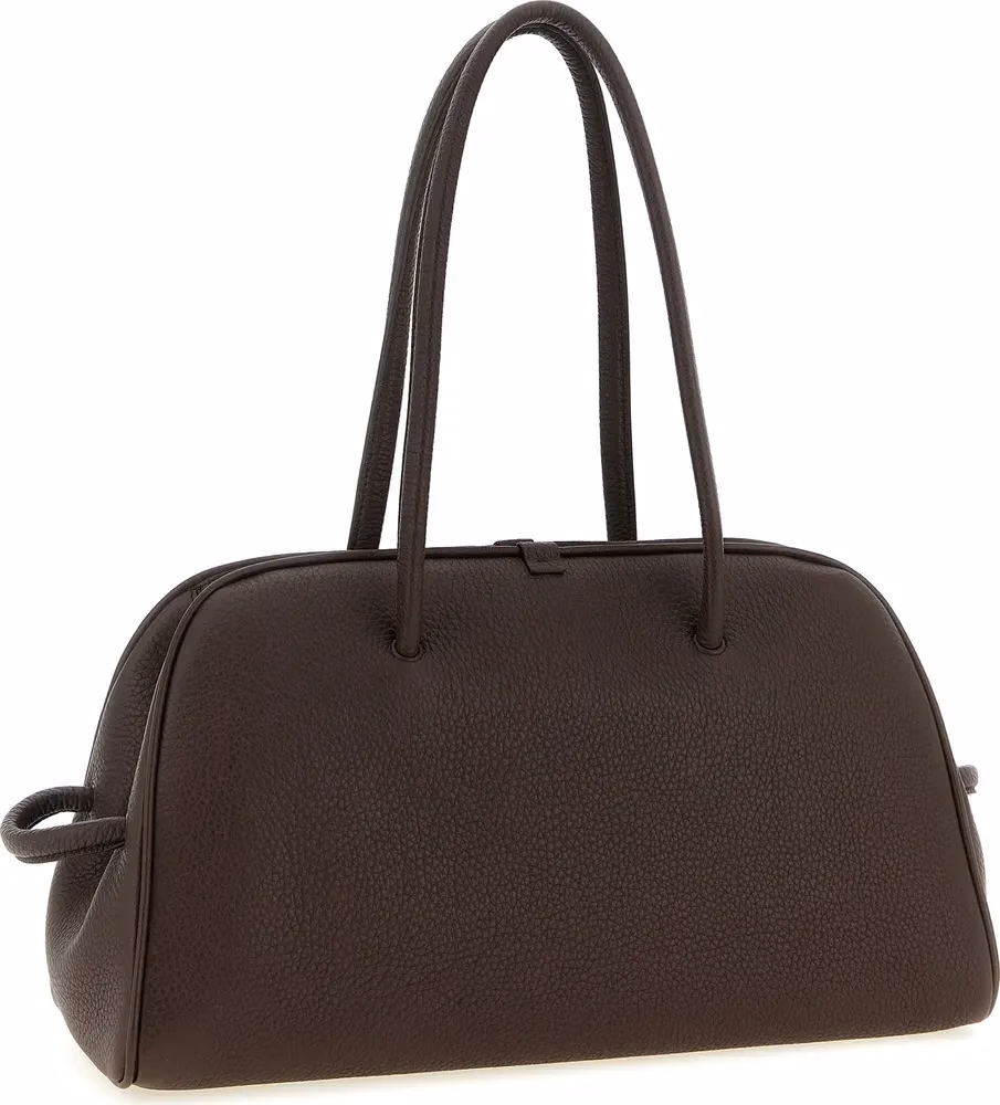 Jacquemus Brown Calfskin Shoulder Bag