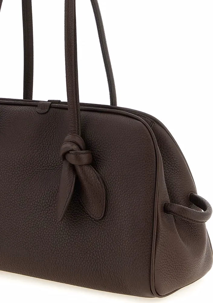 Jacquemus Brown Calfskin Shoulder Bag