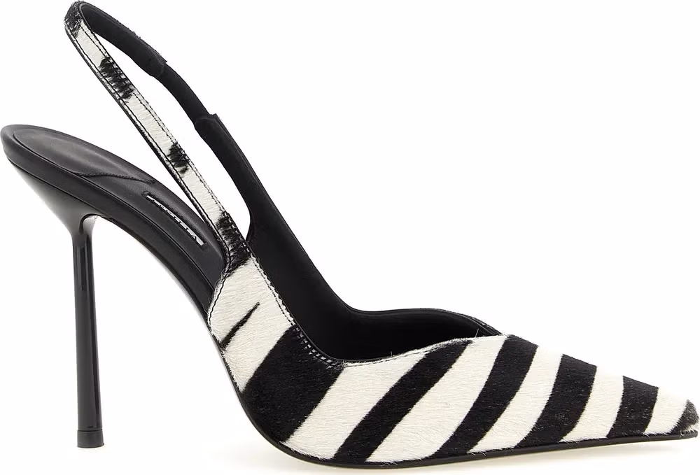 LE SILLA Bicolor Calfskin High Heel Pumps