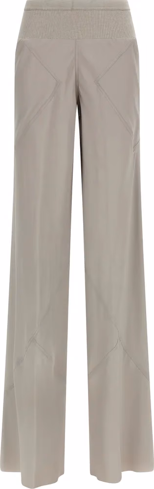 Rick Owens Gray Acetate Flared Pants