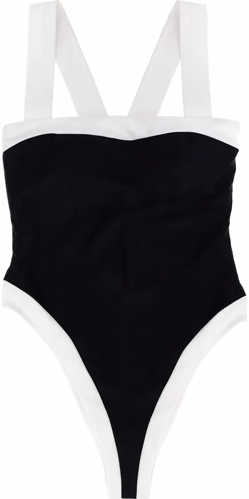 GOLDBERGH Bicolor Recycled Polyamide One-Piece Swimsuit