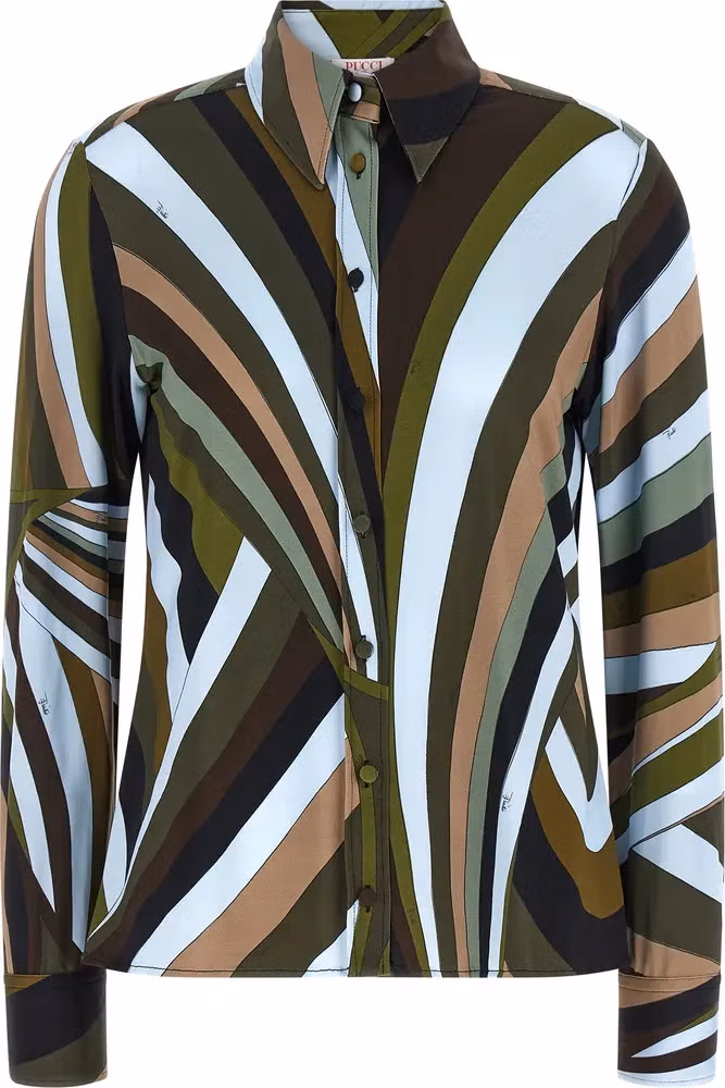 Emilio Pucci Multicolor Viscose Blouse