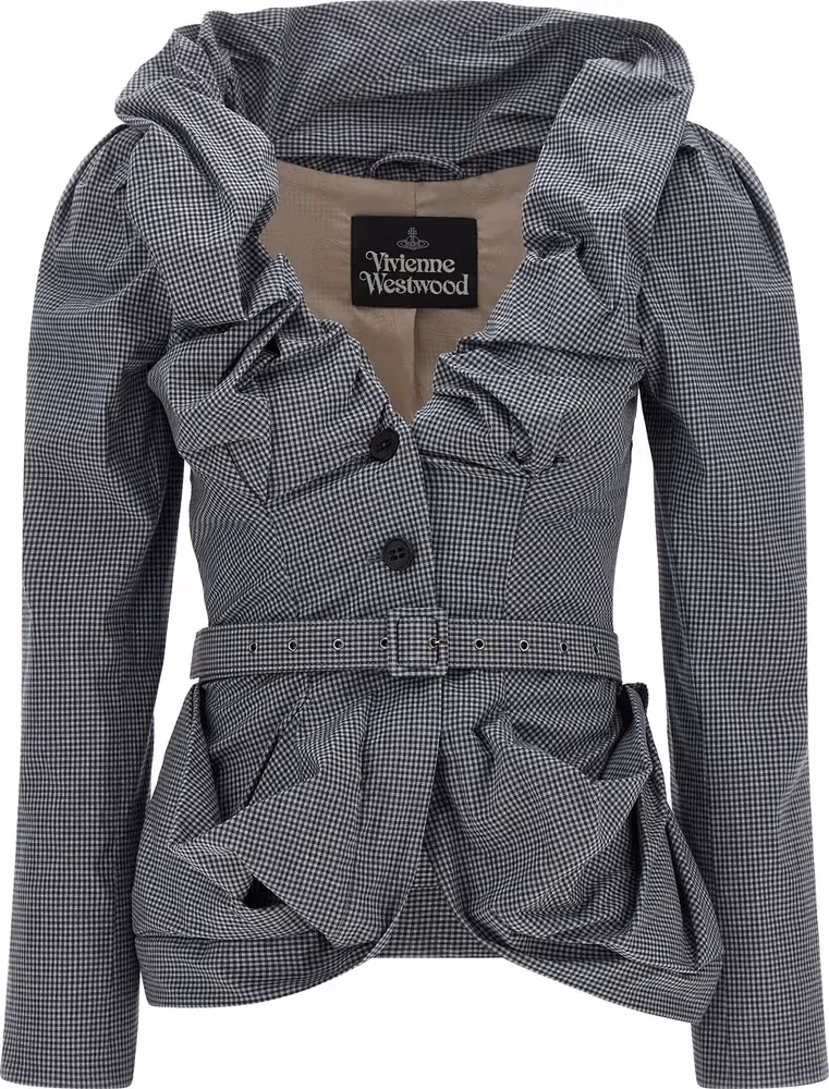 Vivienne Westwood Gray Cotton Blazer