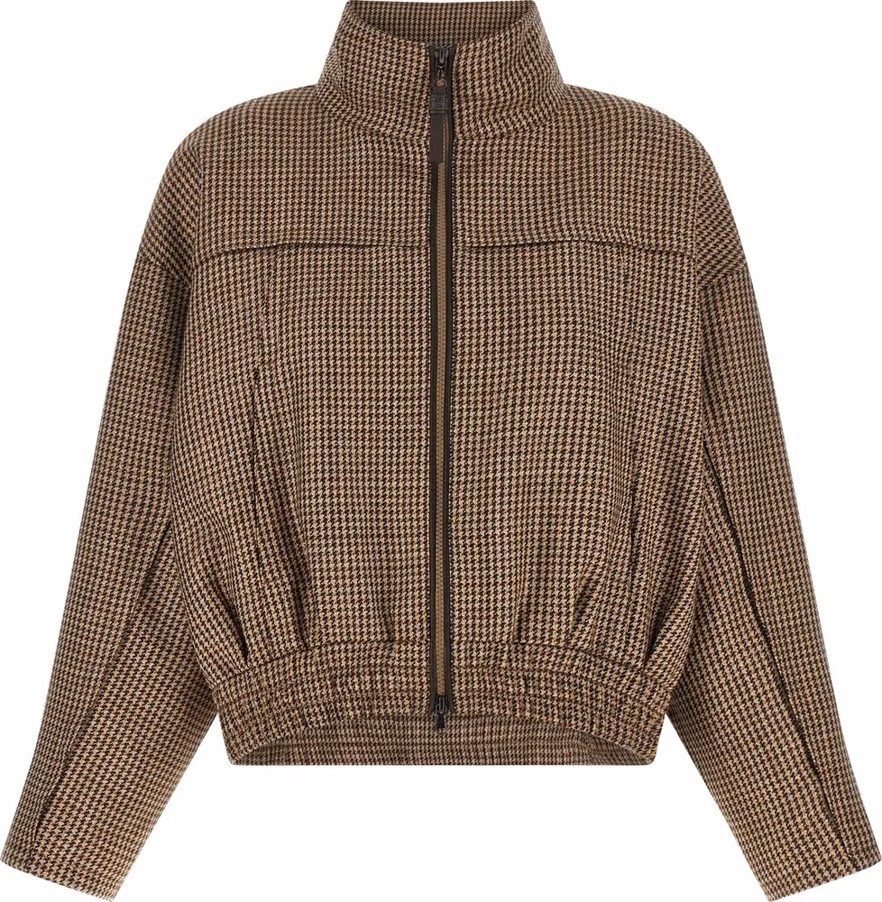 Brunello Cucinelli Brown Virgin Wool Jacket
