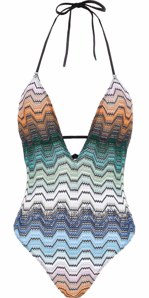 Missoni Multicolor Polyester One-Piece Swimsuit
