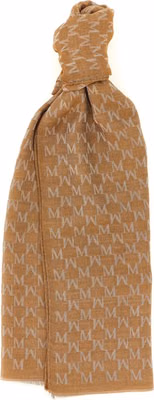 Brown Cotton Foulard