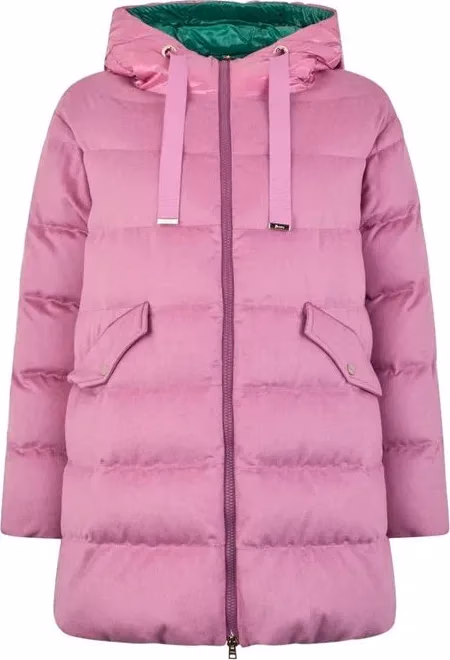 Herno Multicolor Cashmere Full-Length Jacket