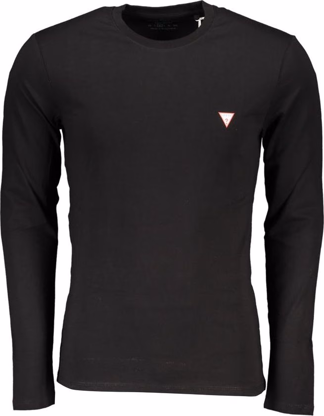 Guess Jeans Black Organic Cotton Men's T-Shirt