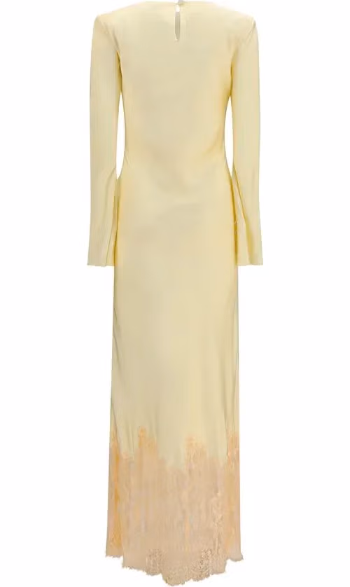 Self-Portrait Bicolor Viscose Cocktail Dress