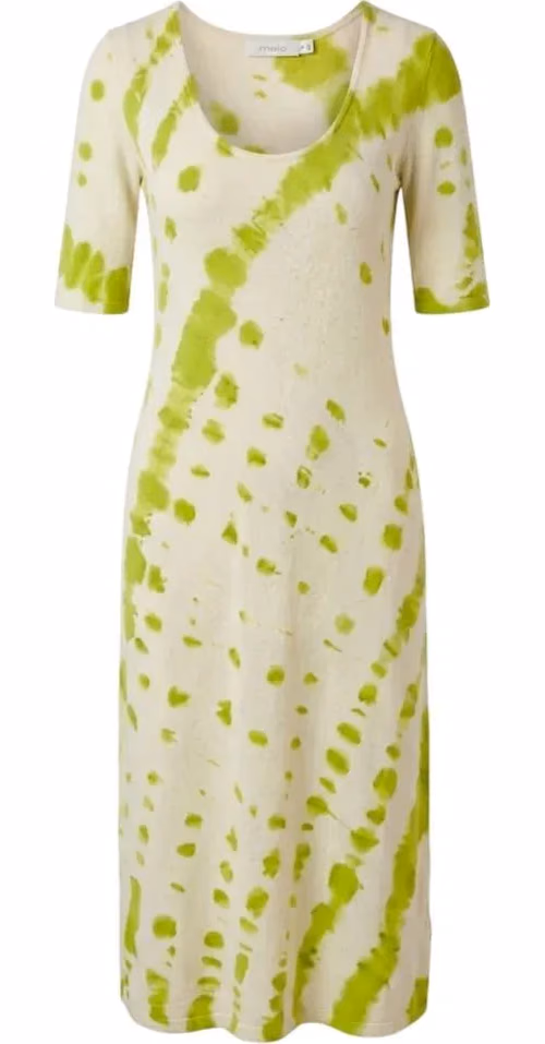 Malo Green Cotton Women Dress
