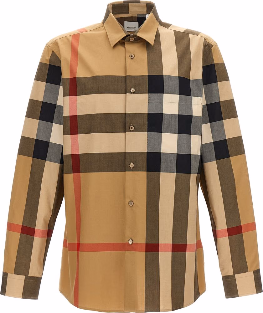 Burberry Beige Cotton Blouse