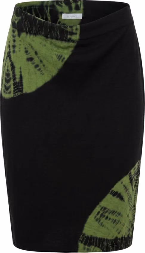 Malo Green Cotton Women Skirt