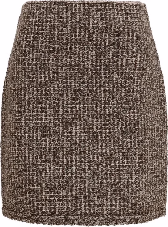 Fabiana Filippi Brown Polyamide Mini Skirt