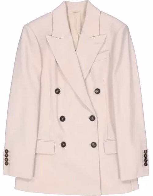 Brunello Cucinelli Multicolor Elastane Blazer