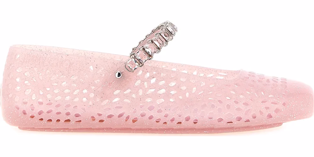 Jimmy Choo Multicolor Plastic Ballet Flats