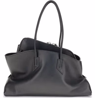 Black Calf Leather Bos Taurus Shoulder Bag
