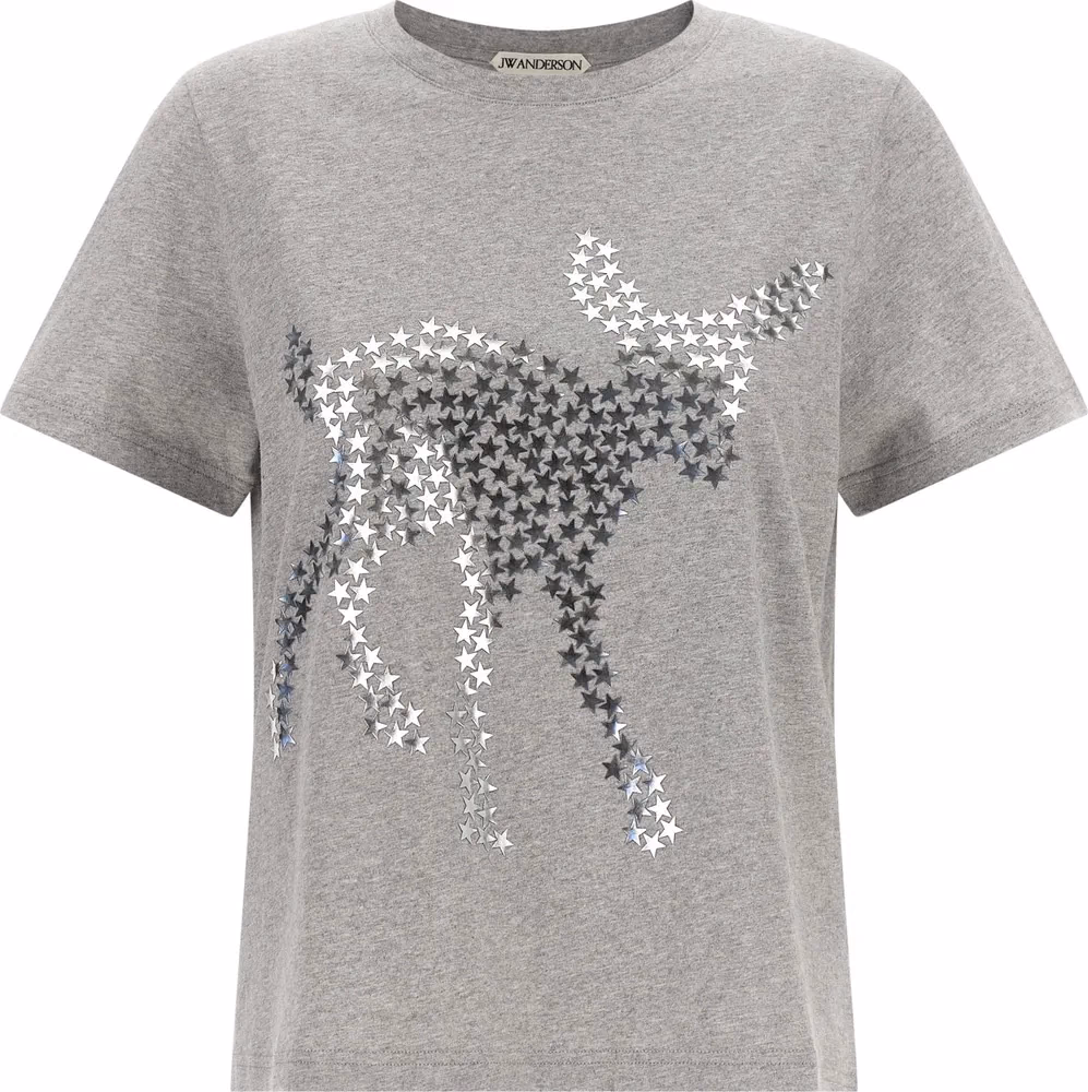 J.W.Anderson Gray Cotton T-Shirt