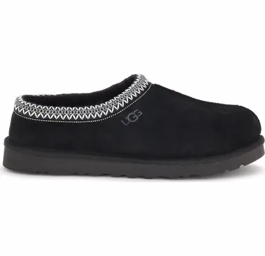 UGG Black Leather Mules