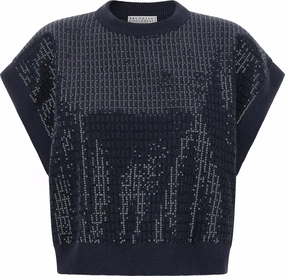 Brunello Cucinelli Multicolor Wool Cardigan