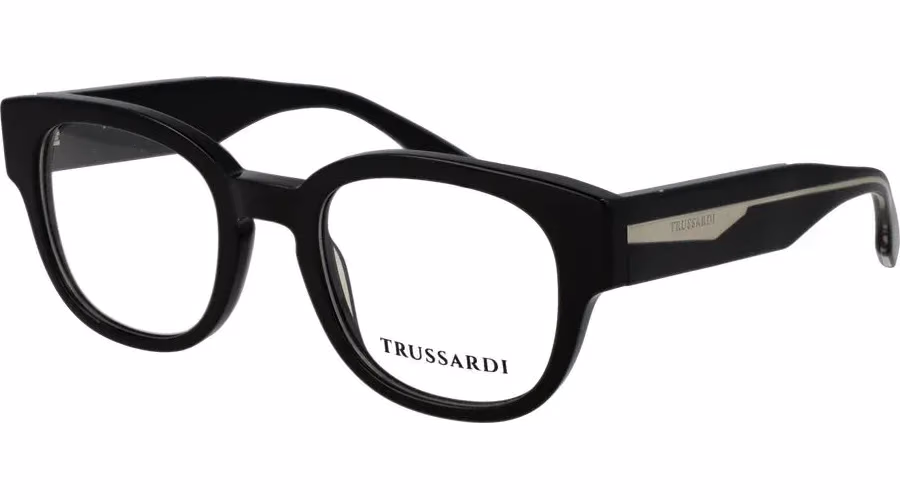 Trussardi Black Acetate Glasses (Frames)