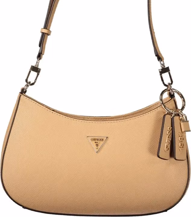 Guess Jeans Beige Polyurethane Women's Bag